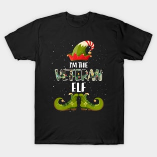 Im The Veteran Elf Christmas T-Shirt